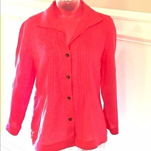 🎉 Jones of New York Pink Shirt